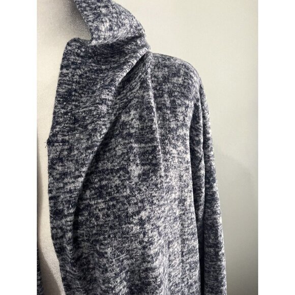 The Royal Standard Cardigan Women Small Lounge Wear Navy Blue Hooded - Picture 4 of 11